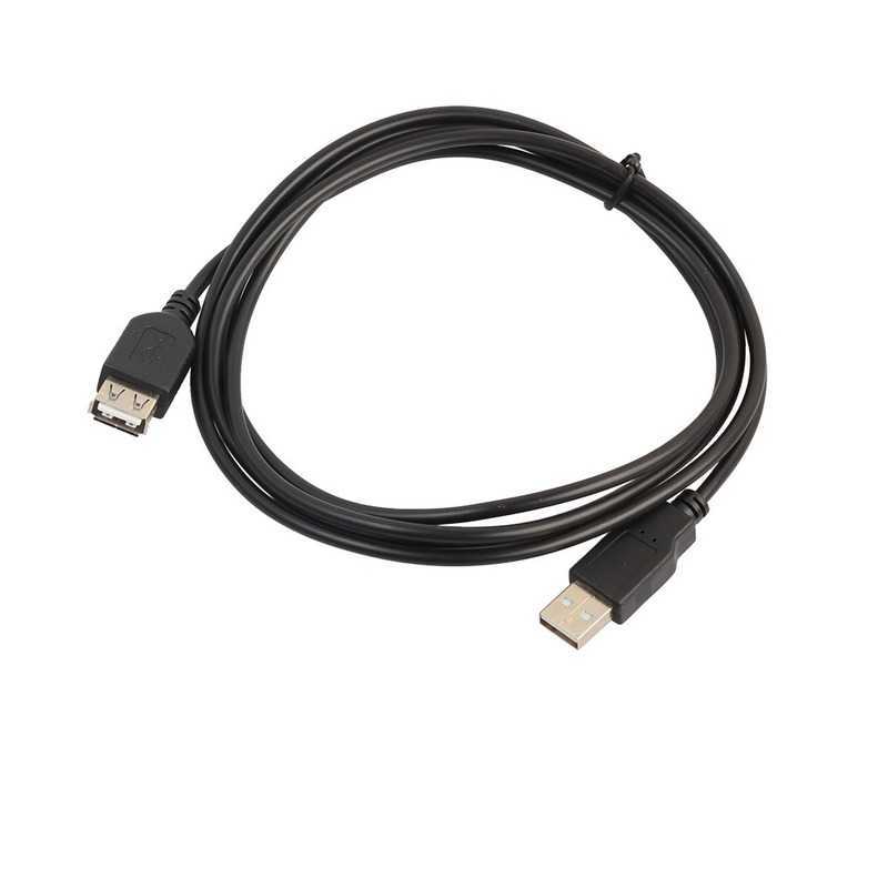 USB -мужчина и женский удлинительный кабель черная медь 0,6m1.8musb2.0