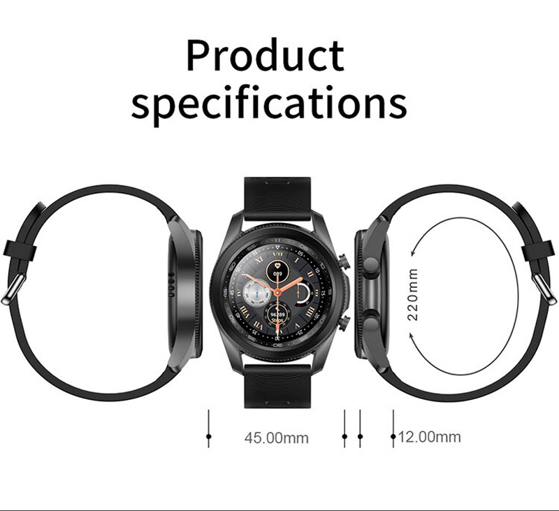 Z57 Smart Watch Round Face Rotating Bezel BT Call Relogio Smartwatch Fitness Tracker Heart Rate Monitoring Arve Watches For Men