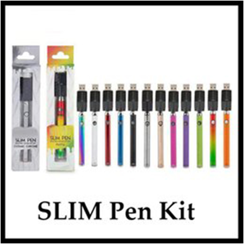 16500 Battery Ooze Slim Preheat 320mah Charger Kit Variable Voltage Preheating Bud Touch For Wax Oil