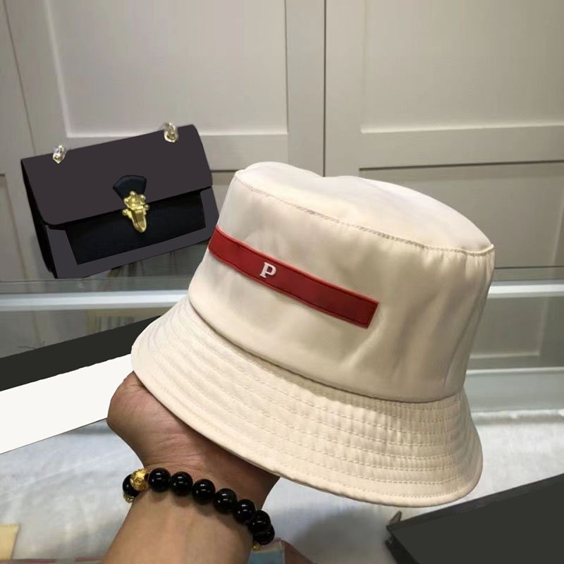 Lyxdesigner Bucket Hat High Quality Letter Printing European American Style Travel Sun Cap3733380