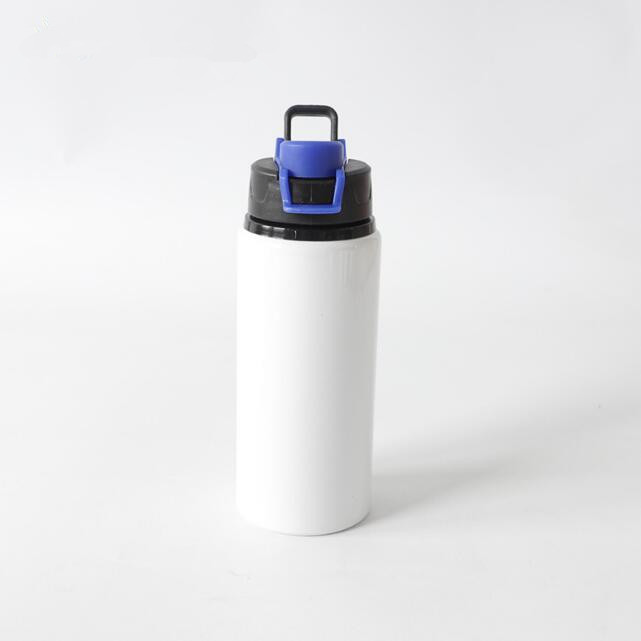 sublimación 20 oz vaso de botella recta para niños Vaso de aluminio a prueba de fugas Botella de agua deportiva para acampar Viajes Oficina y al aire libre