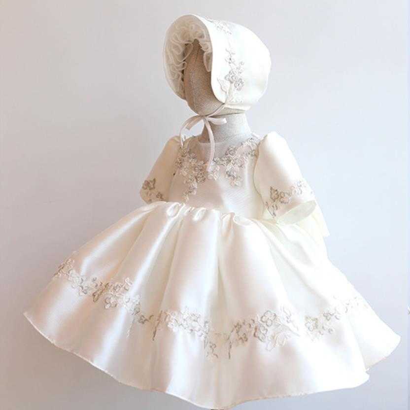 Robes de fille Mode bébé fille princesse robe enfant dentelle design vintage anniversaire baptême fête de mariage robe de bal bébé vêtements A2421