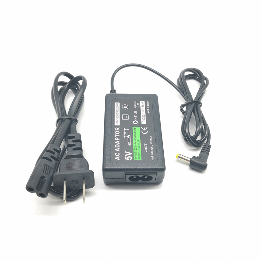 AB / US Fiş Ev Şarj Cihazı Güç Kaynağı Kablosu Kablosu AC AC Adaptörü Sony PSP 1000 2000 3000 Slim LLFA