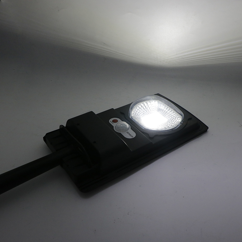 30W Solar Street Light Outdoor 54LED High Bright Motion Sensor Waterproof IP66 för Yard Garage Garden Solar Lamp8464908