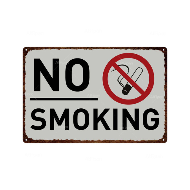 Warning BBQ Sign No Smoking Vintage Tin Sign Metal Sign Decoration For Garage Quiet Zone Home Backyard Wall Decoration Plaque personalized Tin Signs Size 30X20CM w01