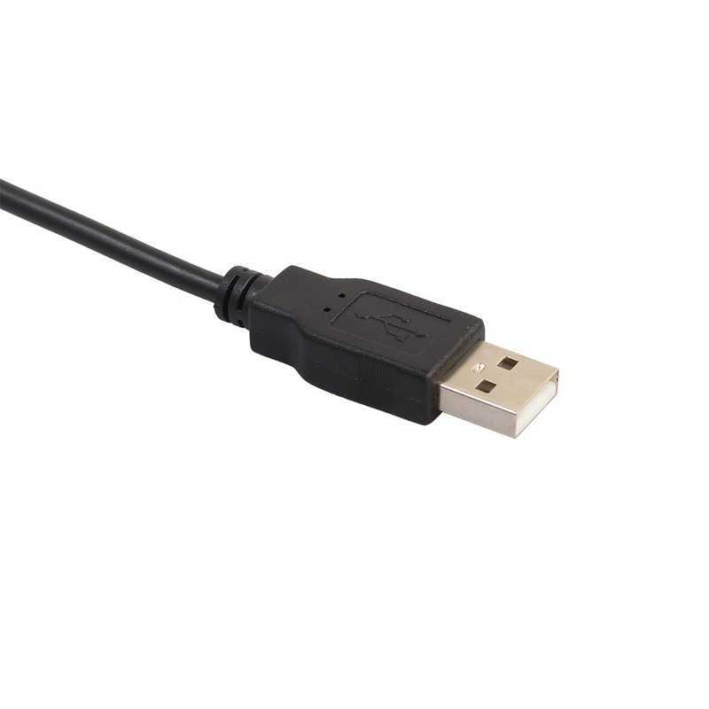 USB ذكر إلى أنثى تمديد كابل الأسود النحاس 0.6M1.8MUSB2.0 البيانات