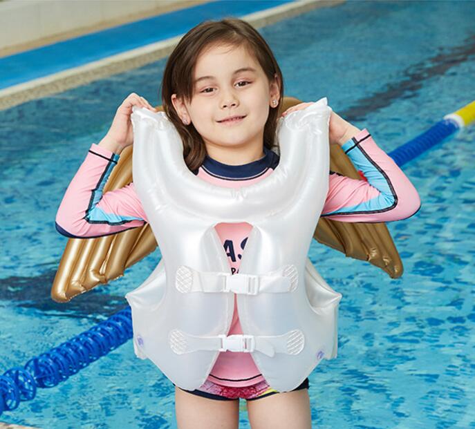 Baby Inflatable swim Vest pool Pegasus Wings float Kids Swimming Vests Buoy Children Life Jackets Water Floats Tube for Surfing Drifting