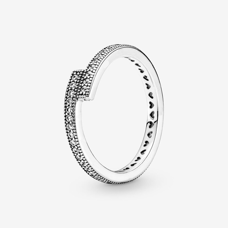 925 argent femmes Fit Pandora bague originale coeur couronne mode anneaux accessoires faits à la main correspondant