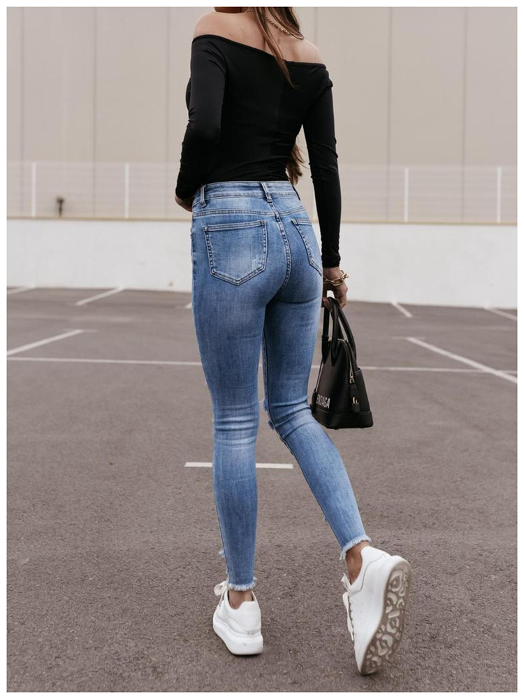 Vrouwen hoge taille moeder Jean vormgevende skinny jeans stretch gescheurde denim broek heup fit leggings slanke elastische comfortabele broek vaqueros