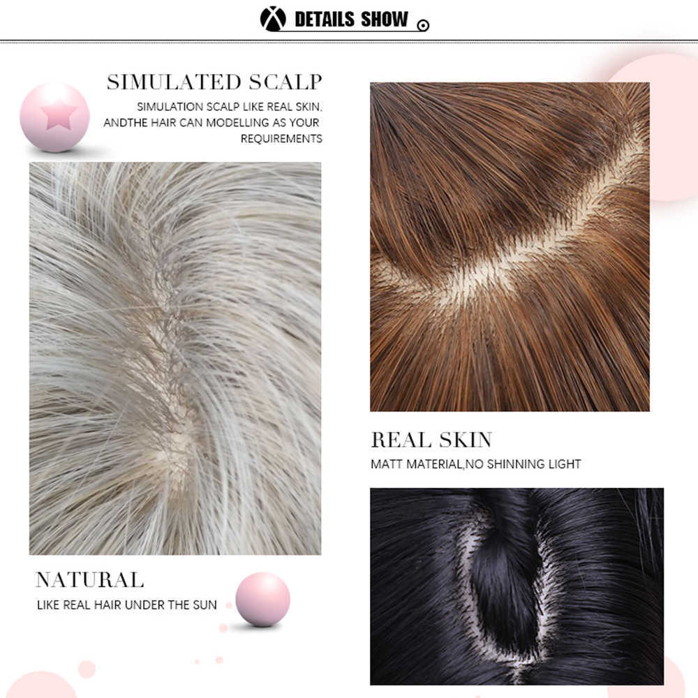 Perucas sintéticas easihair mistura longa mistura roxa wigs com cabelos sintéticos para mulheres para mulheres Cosplay 230227 resistentes ao calor fofo 230227