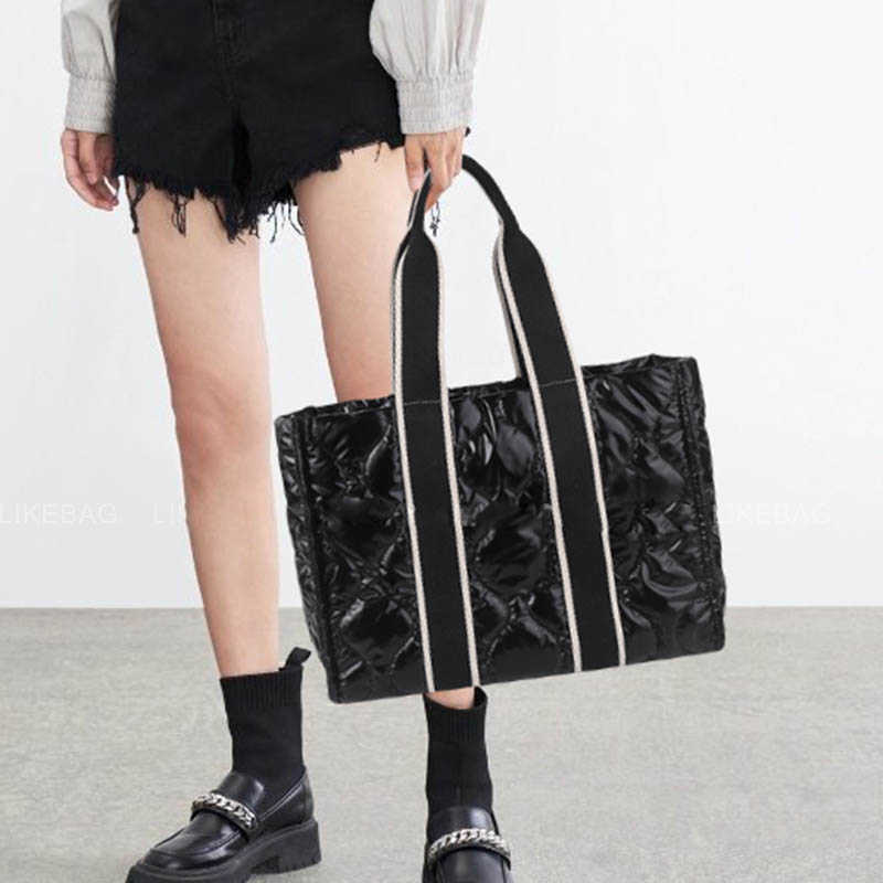 Leinwand Shopper Umhängetasche Für Frauen Weiche Baumwolle Große Tote Einkaufstaschen Mode Weibliche Totes Tasche Einzelne Schulter Handtasche 230303