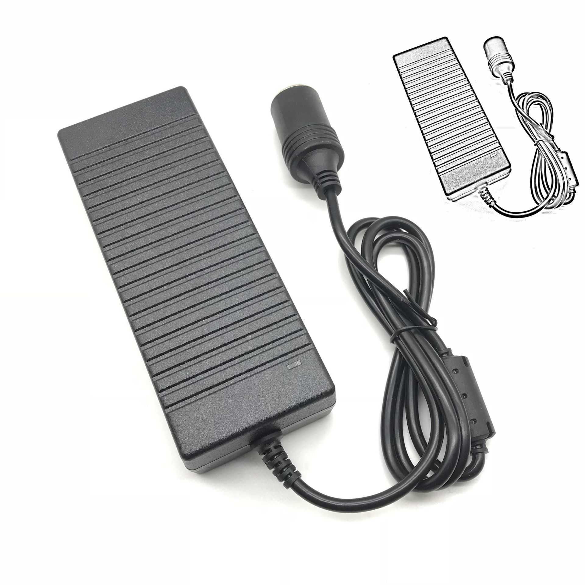 12V10A Power Adapter 220V till 12V120W Cigarettändare fordonskonverterare Air Pump Supply