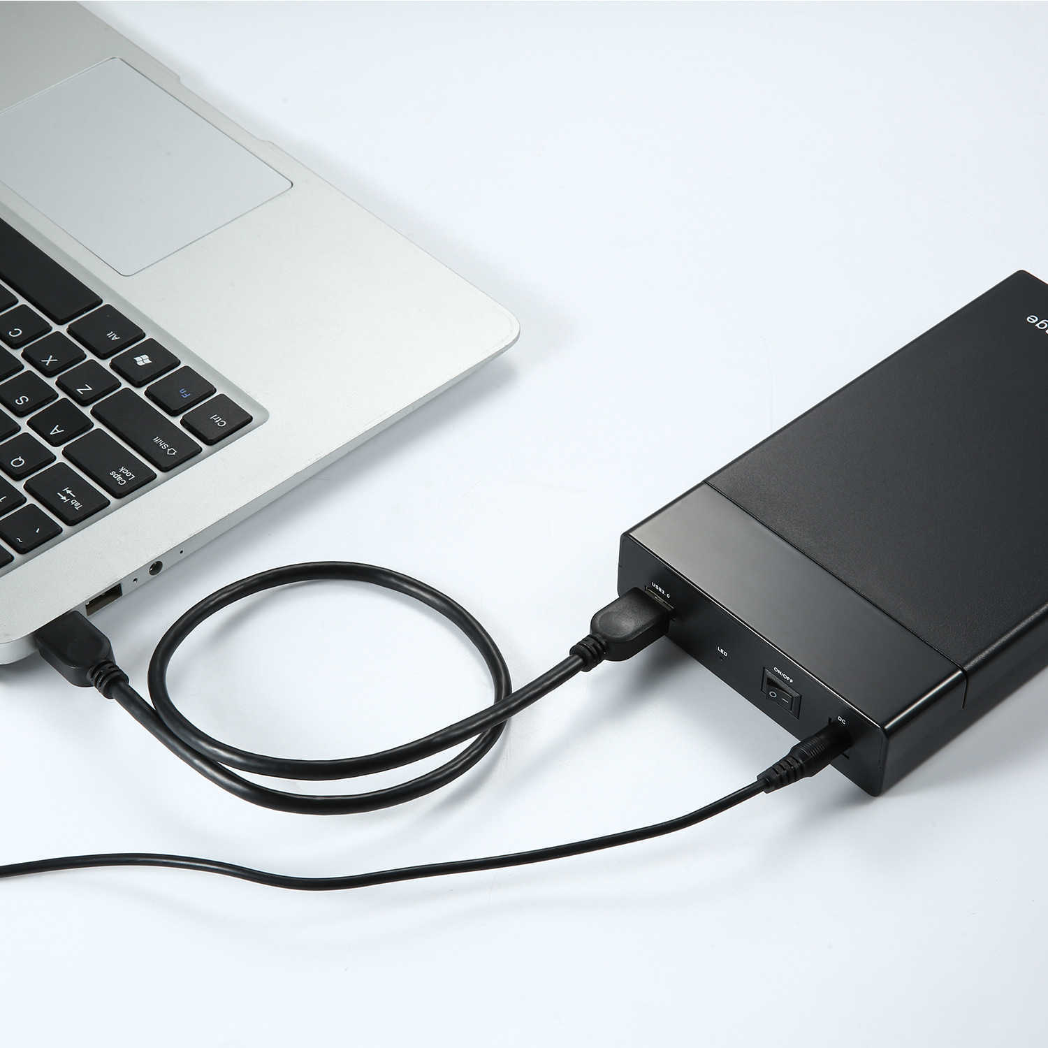 5 Gbps USB 3.0 Mobile Hard Disk Box 2.5 3.5 pollici SATA Supporta varie unità meccaniche e stato solido SSD