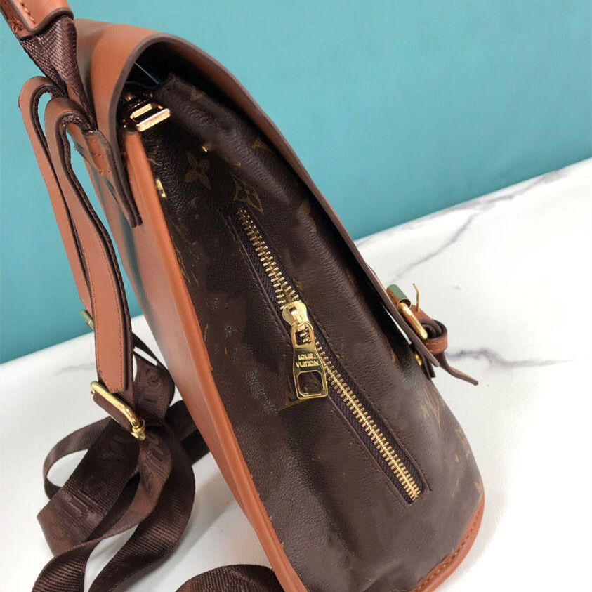 New listing 2023 Brand letter printing women's backpack drawstring bag fashion men's travel bag Sport Outdoor Pack219n