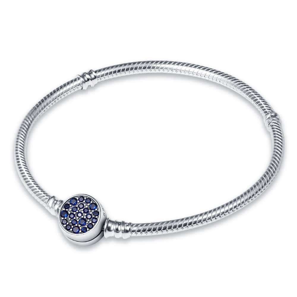 925 Sterling Silber Charm für Pandora Armband Mädchen Schlangenknochen Kette Paar Armband Armband DIY Romantische Basic Kette