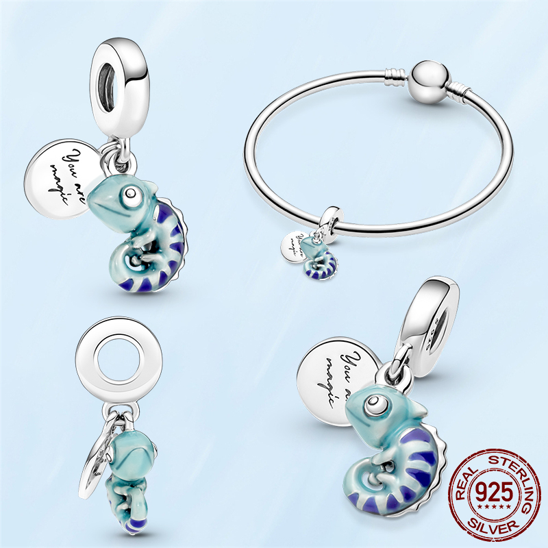 Pandora S925 Sterling Silver Certificato di laurea Fascino Gioielli da appendere Adatto bracciale Gioielli di moda fai-da-te