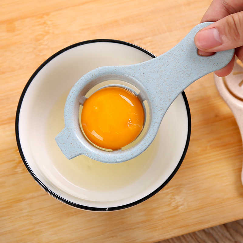 New Egg White Yolk Separator Tool Egg Baking Separator Filter Tool Hand Egg Gadgets Tools Egg Divider Sieve Seperator Kitchen Gadget