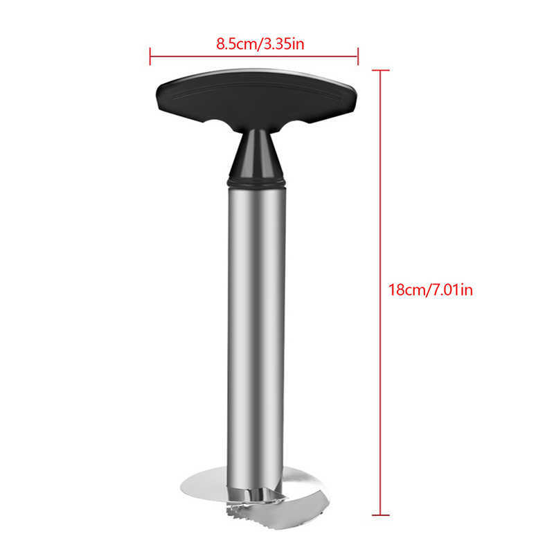 Gemüsewerkzeuge Edelstahl Ananasschneider Schäler Obst Corer Slicer Küche Einfaches Werkzeug Ananas Spiralschneider Neues Utensilienzubehör