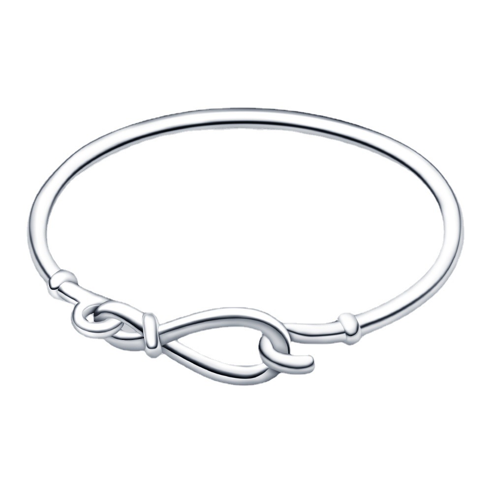 925 Pandora bilezik için gümüş cazibesi kız yılan yılan kemik zinciri çift bilek bilezik diy romantik temel zincir