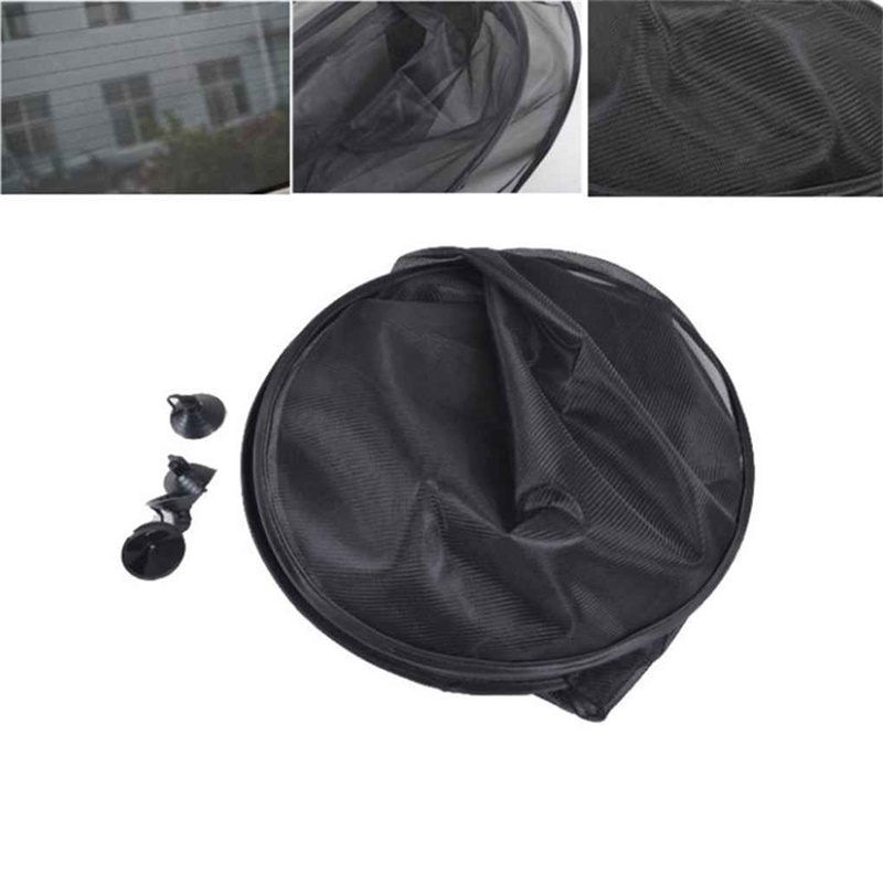 Pare-soleil de voiture couvre rideau en maille magnétique respirant pare-brise universel visière pliante réflecteur pare-brise Auto fenêtre pare-soleil accessoires de protection