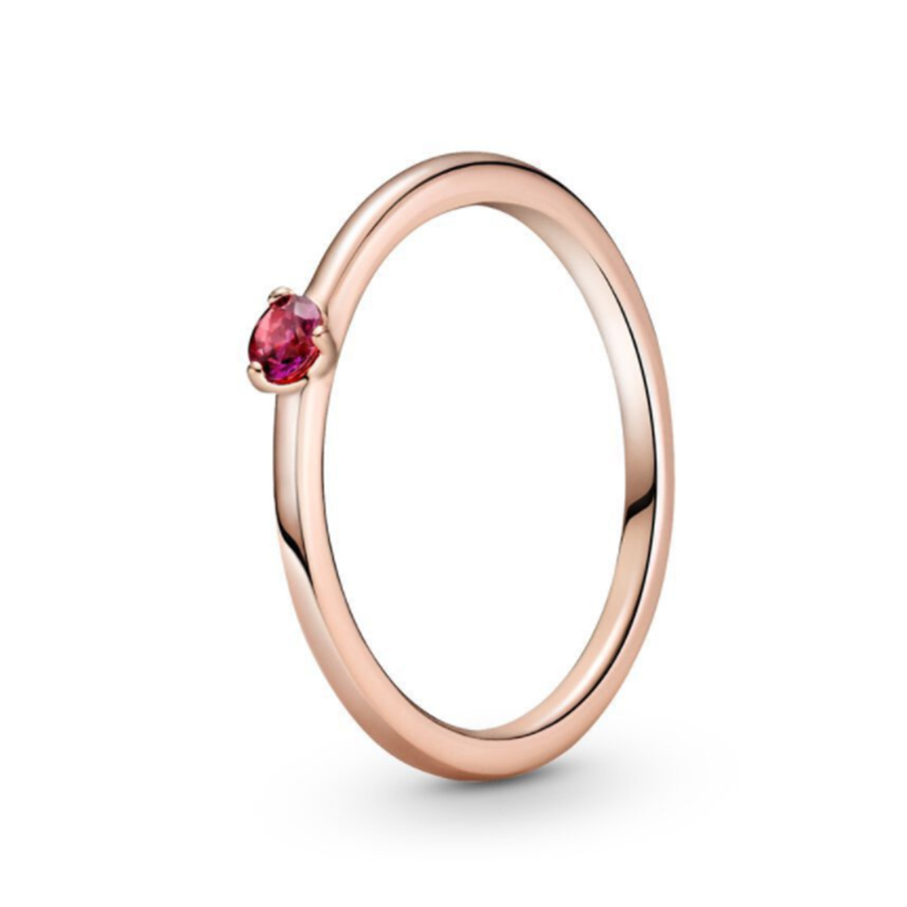 925 Argent Femmes Fit Pandora Bague Original Coeur Couronne Anneaux De Mode 14k Or Rose Plaqué Unique Métal Mélange 6 Cristaux De Couleur Amour Cadeau Bijoux De Luxe