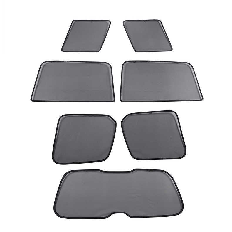 Protection solaire magnétique pour vitres de voiture, pour Toyota Land Cruiser 200 2008 2012 2014 2015 2016 2017 2018 2019 2020, accessoires, nouvelle collection