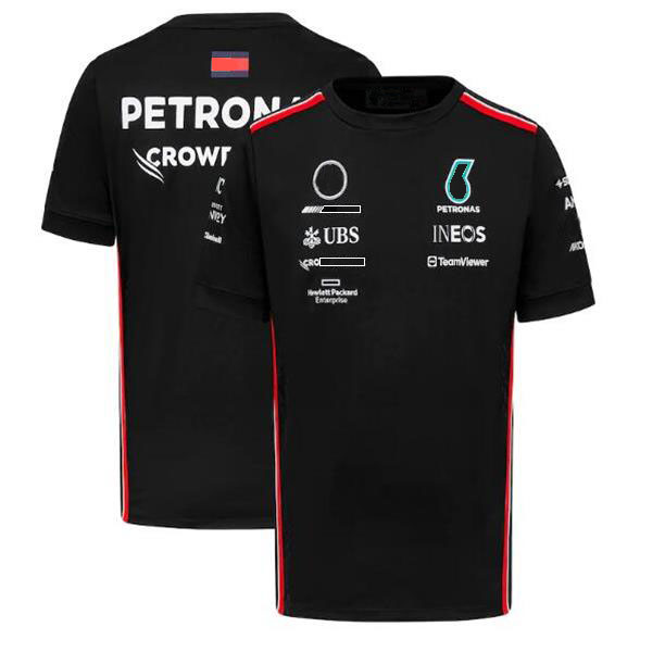 new f1 Formula 1 racing hoodie summer short-sleeved polo suit customized with the same style