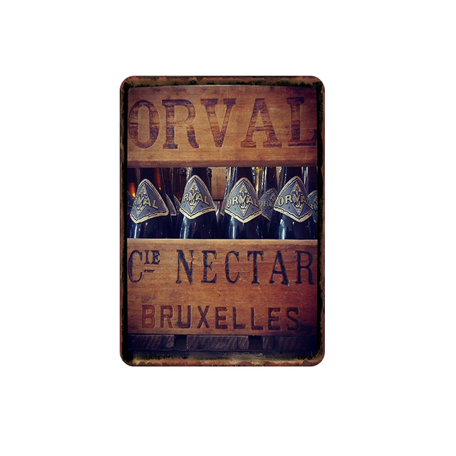 Rozmiary butelek wina metalowe oznaki blaszania vintage Dekor w stylu domu Shabby Chic Plakat żelaza płytki barowe kawiarnia pub dekoracja 30x20 cm W03