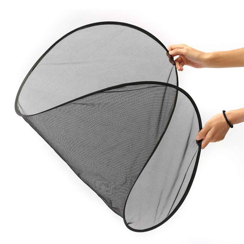 Auto Sunshade bedekt magnetisch gaas gordijn ademend universeel voorruit vouw vizier reflector reflector voorruit auto raam zon schaduwbeschermer accessoires