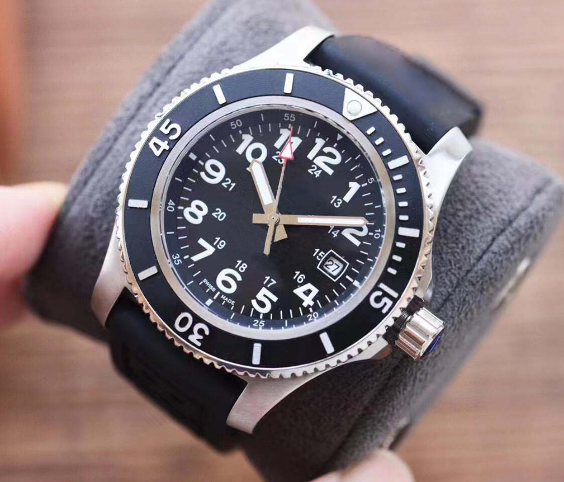 Topselling Classic Super Quality 6 Style Styl Men Zegarwatch 44 mm Dial Ceramic Bezel 2813 Ruch Auto Data Rafinowana stalowa obudowa Lumino2435