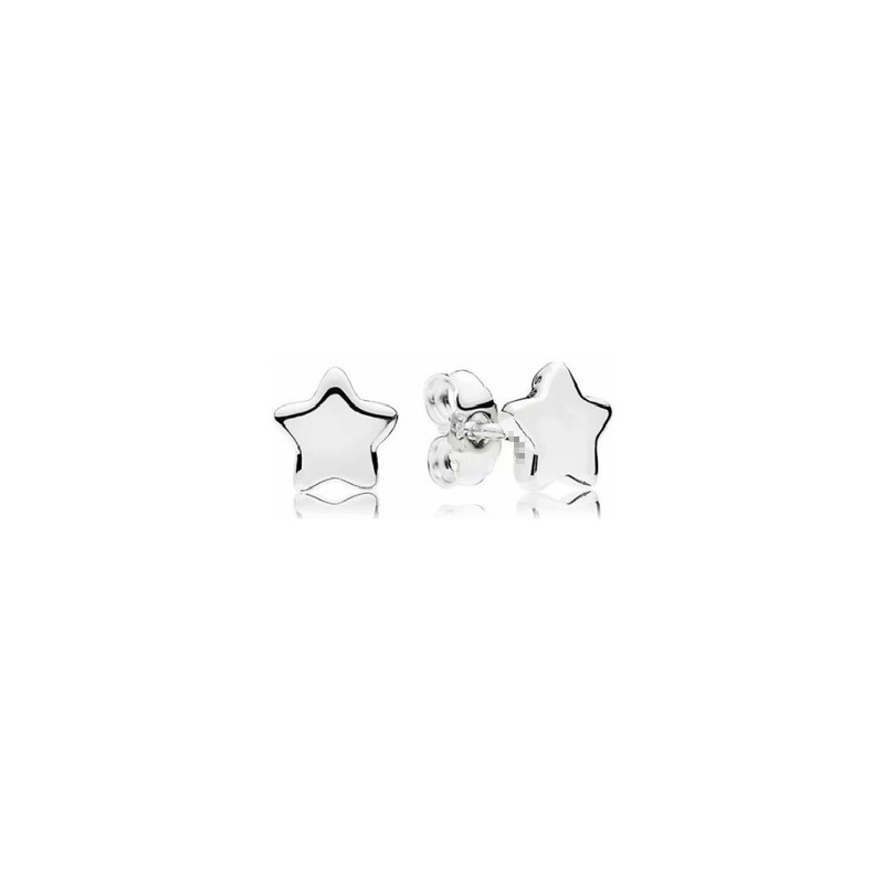 925 Sterling Silver for Women Pandora Earrings ,Wish Rainbow Five-pointed Star Earrings Series Fashion Temperament Earrings