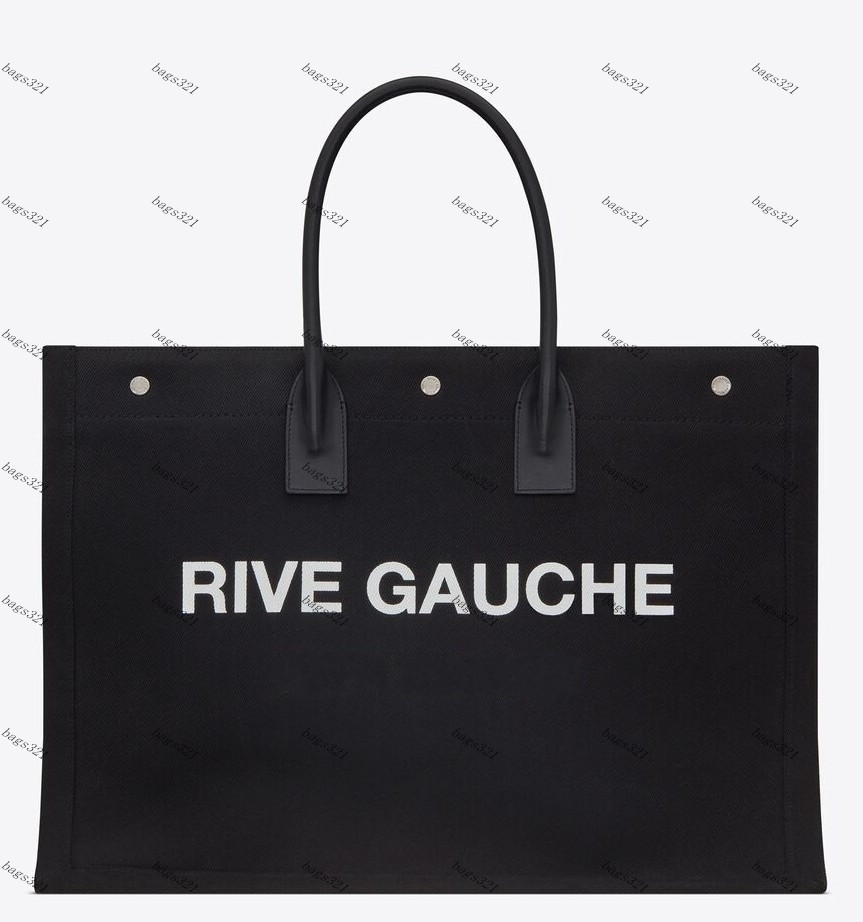 Tote bags Women RIVE GAUCHE Handbag Men Shoulder Bag Shopping Bags Purse Embossed Letters Wallet Crossbody Purses Shoulder