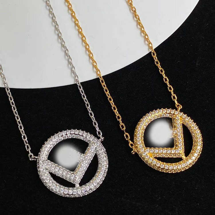 95% OFF 2023 New Luxury High Quality Fashion Jewelry for brass material rhinestone necklace new Korean style versatile sweater chain