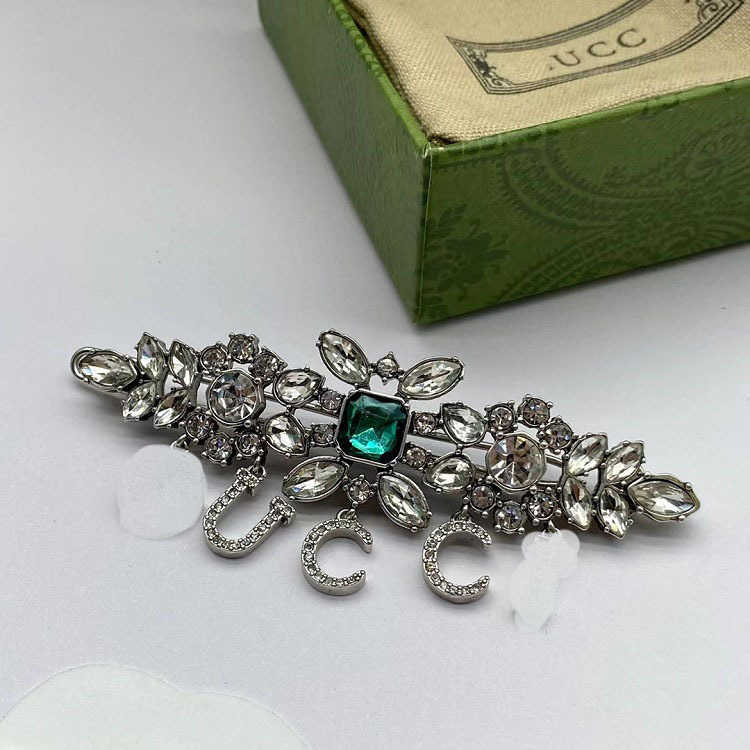 20% OFF 2023 New Luxury High Quality Fashion Jewelry for New Rhinestone Clip Brass Pin Versatile Hair Band