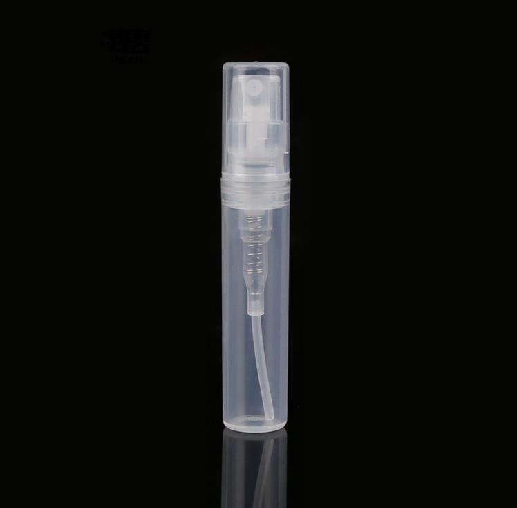 /działka pusta 2 ml 3ml 4 ml 5 ml mini plastikowe butelki pompy sprayowej Próbka butelka z sprayem perfum na promocję SN715