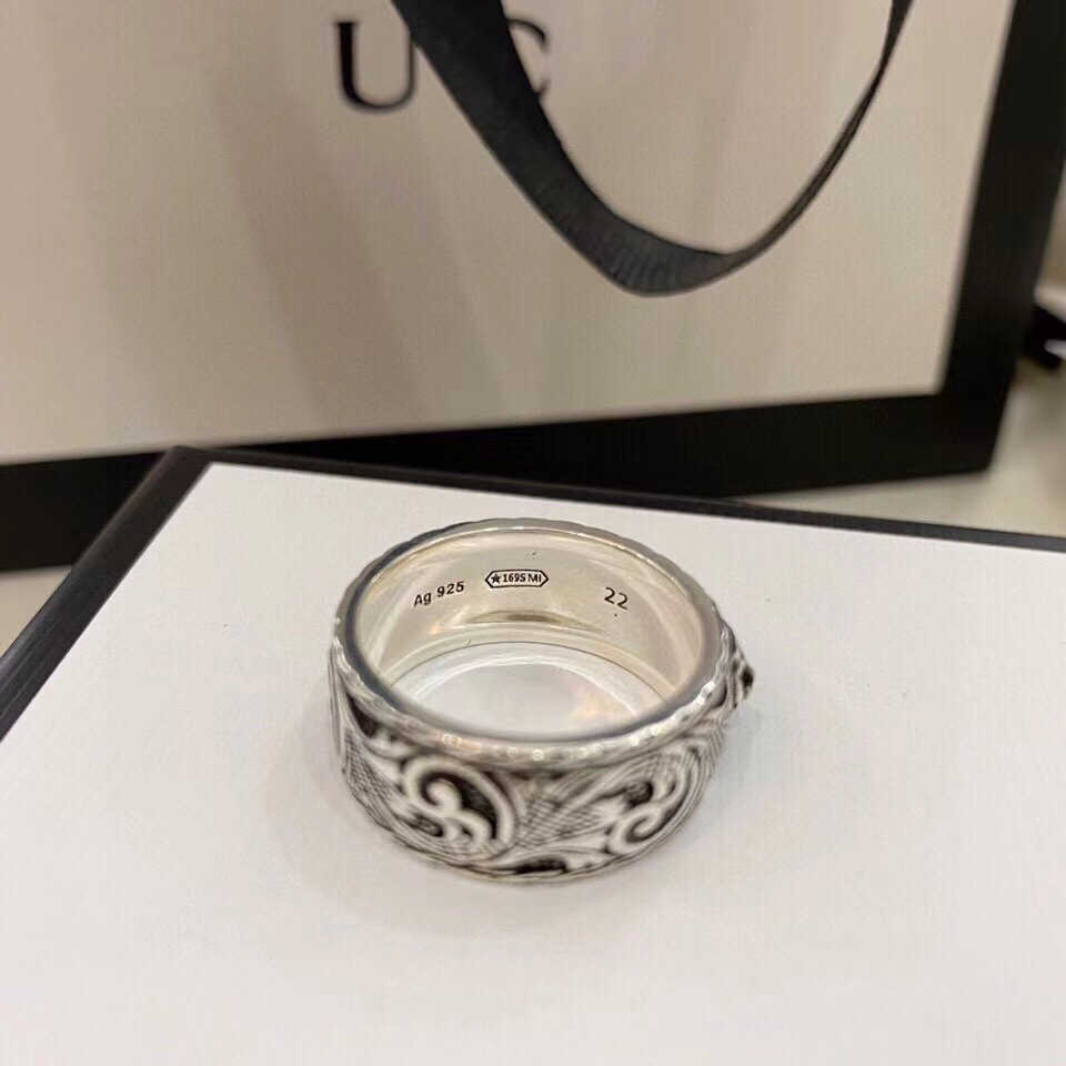 95% DI SCONTO 2023 Nuovi gioielli di moda di lusso di alta qualità argento sterling Testa di tigre d'argento tailandese usurato tendenza personalizzata doppio anello dito indice unisex