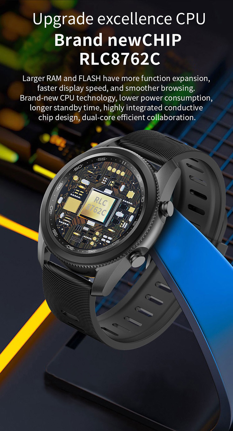 Z57 inteligentny zegarek obrotowy pierścień obrotowy BT Call Ceate Thase Test Informacje o ostrzeżeniu ciśnienia krwi wodoodporne okrągły okrągły zegarek 9899992