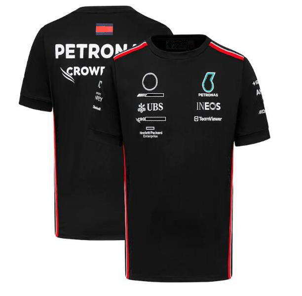 2023 F1 Team Racing Hoodie Summer Ny kortärmad t-shirt Samma anpassning258b
