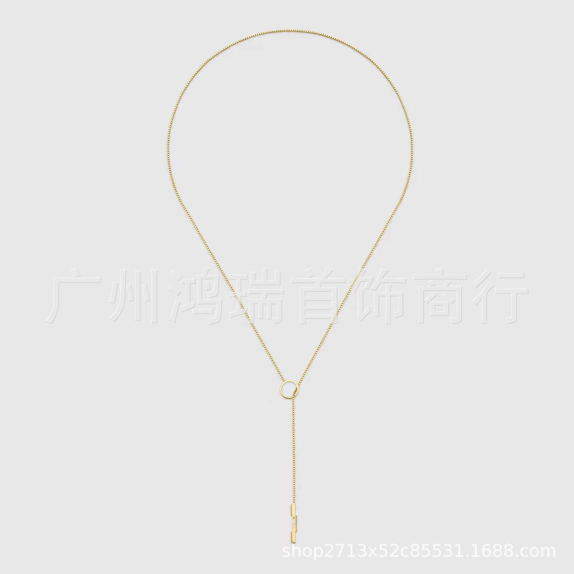 95% korting op 2023 Nieuwe luxe hoogwaardige mode -sieraden voor Silver Xiaozhan dezelfde nieuwe paar link naar Love Series Long Rope Necklace