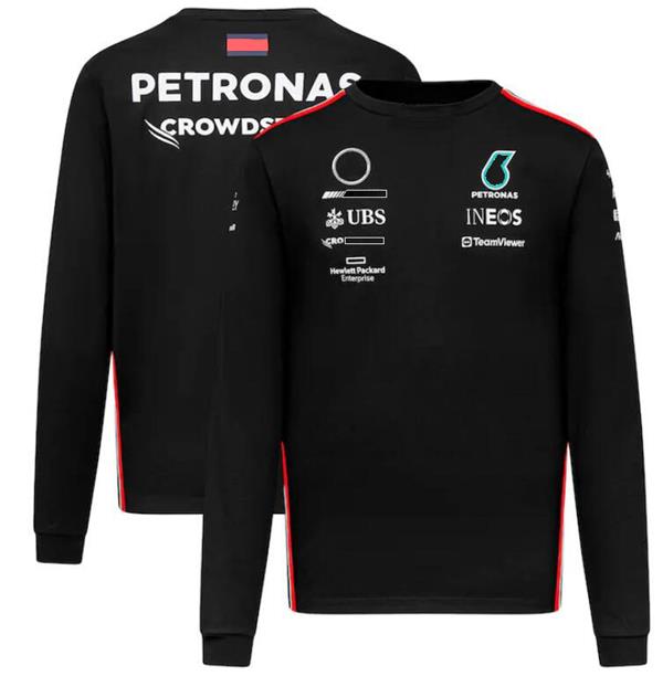 F1 Motorsport koszulka Nowa drużyna Polo krótko-sleeved dostosowana w tym samym stylu