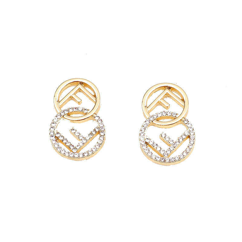 Factory wholesale 2023 New Luxury High Quality Fashion Jewelry for High end luxury design new earrings for lovely women with diamond long Hanchao Earrings