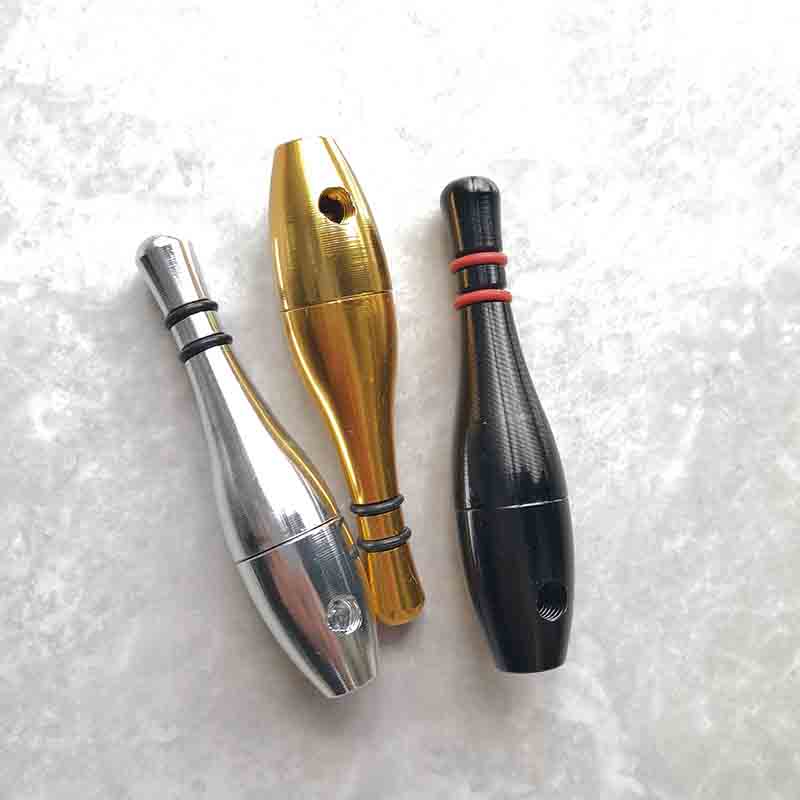 bowling bottle Ball Smoking Pipe 78mm metal filter tobacco Dry Herbal cigarette holder Jamaica hand pipes Tools Accessories