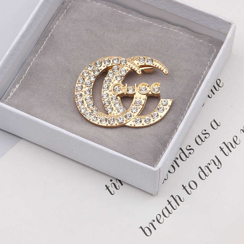 95％オフ2023 New Luxury High Quality Fashion Jewelry for New Diamond Brooch Noble Temperament Suit Coatアクセサリー