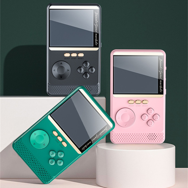 Q18 Portable Game Players 500 in 1 Retro Video Game Console المحمولة المحمولة ألوان ألوان مشغل التلفزيون