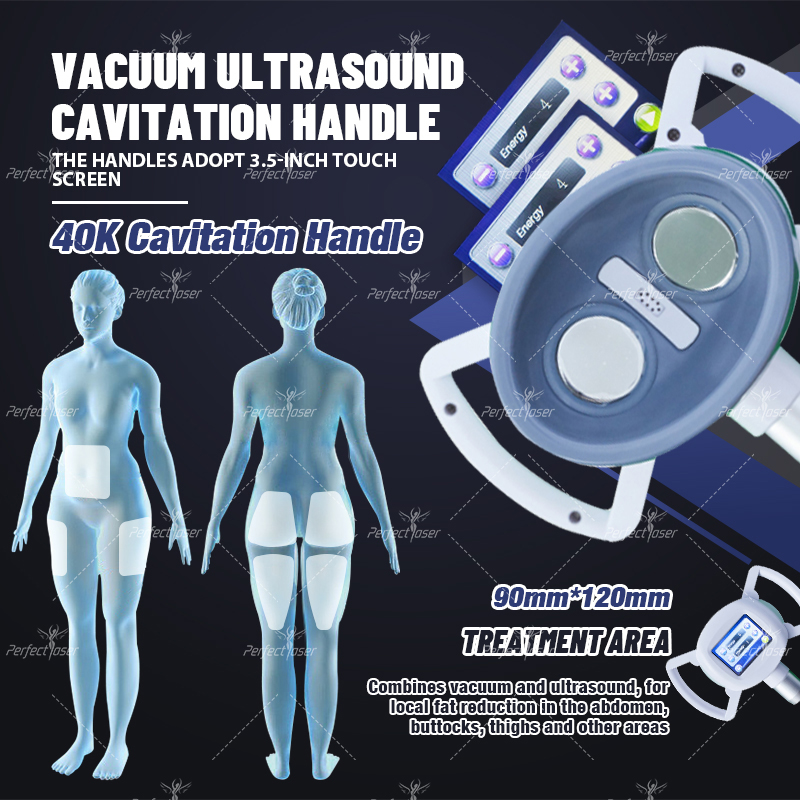 CE goedgekeurde vacuüm cavitatie afslanke lichaamsvorm systeem rf cavitatie slanke gewichtsverlies machine