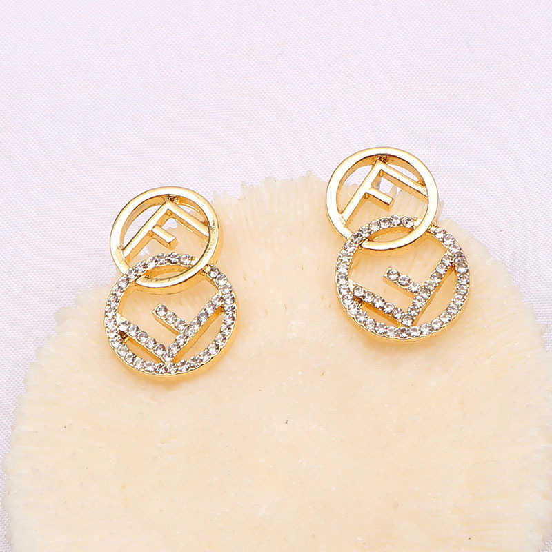 Factory wholesale 2023 New Luxury High Quality Fashion Jewelry for High end luxury design new earrings for lovely women with diamond long Hanchao Earrings