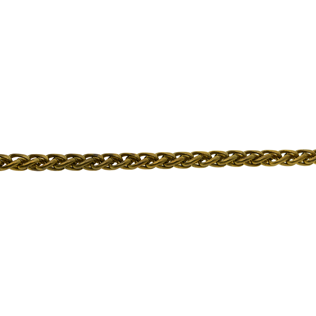 Anéis -chave Viking Punk Biker Fino Brass sólidas de 6 mm de espessura de cesto de cesta de cesta de cesta de cobrança de cadeia