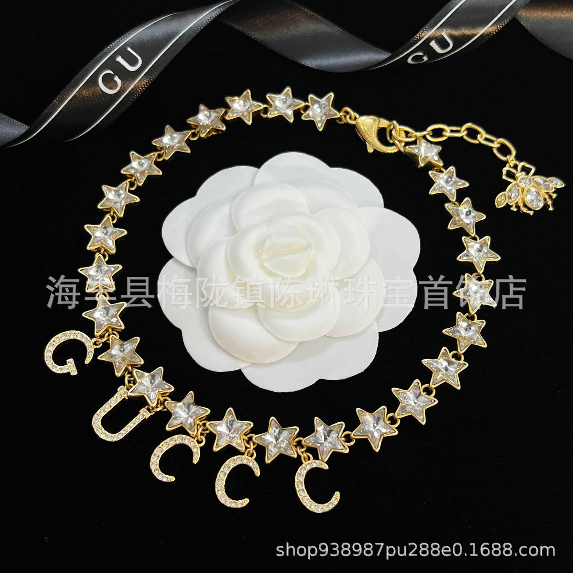 60% OFF 2023 New Luxury High Quality Fashion Jewelry for family new suit double necklace earrings