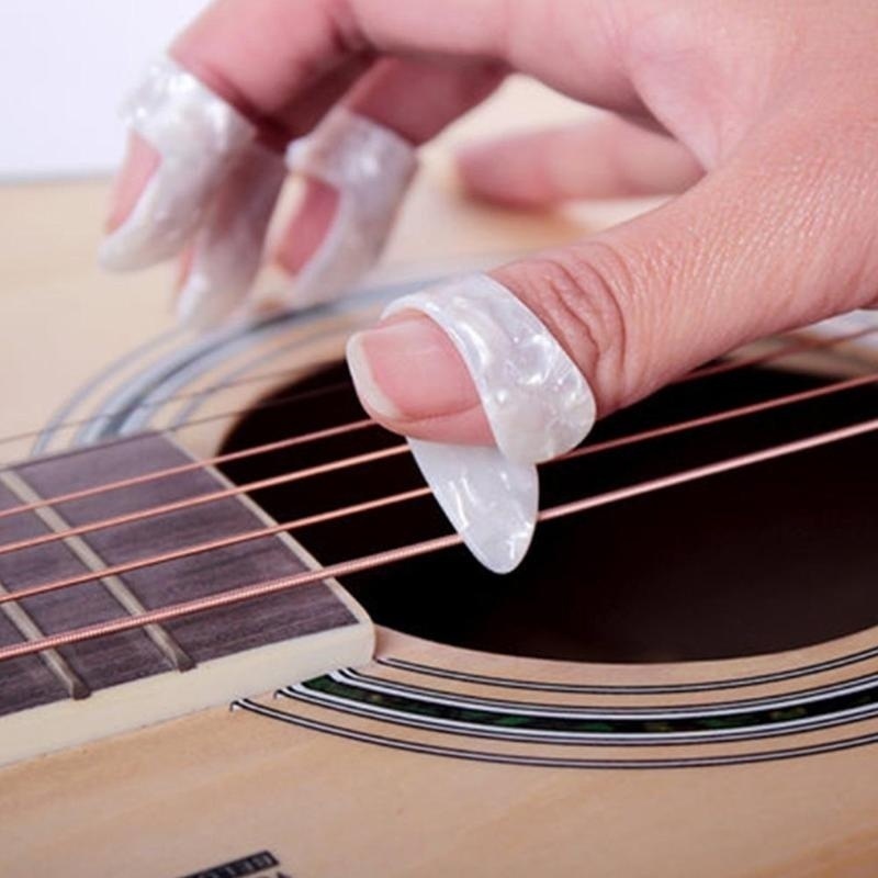 Guitar Part Finger Picks Guitar Picks Pickup Guitar Bass Fingerstyle Thumb Plectrums Picks Plectrum Guitar Strap