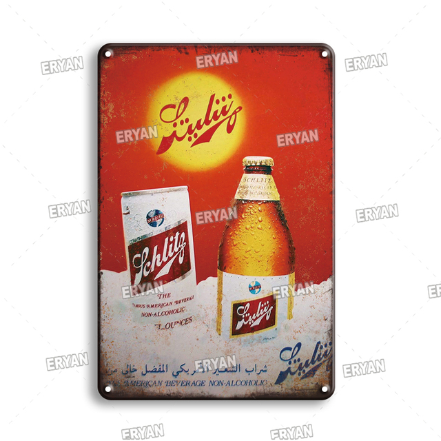 Klassiek bier metalen tinnen bord poster wijnplaat vintage tinnen tekens gepersonaliseerde kunst muur schilderij retro tiki bar pub home decoratie plaque 30x20cm w03